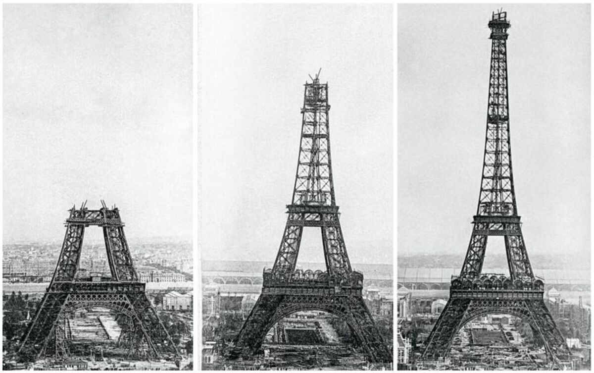 la tour Eiffel architecture éphémère 